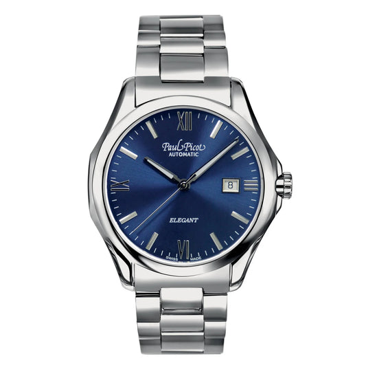 Paul Picot - Elegant Automatico Blu Acciaio (Ref. 9253SG/B)