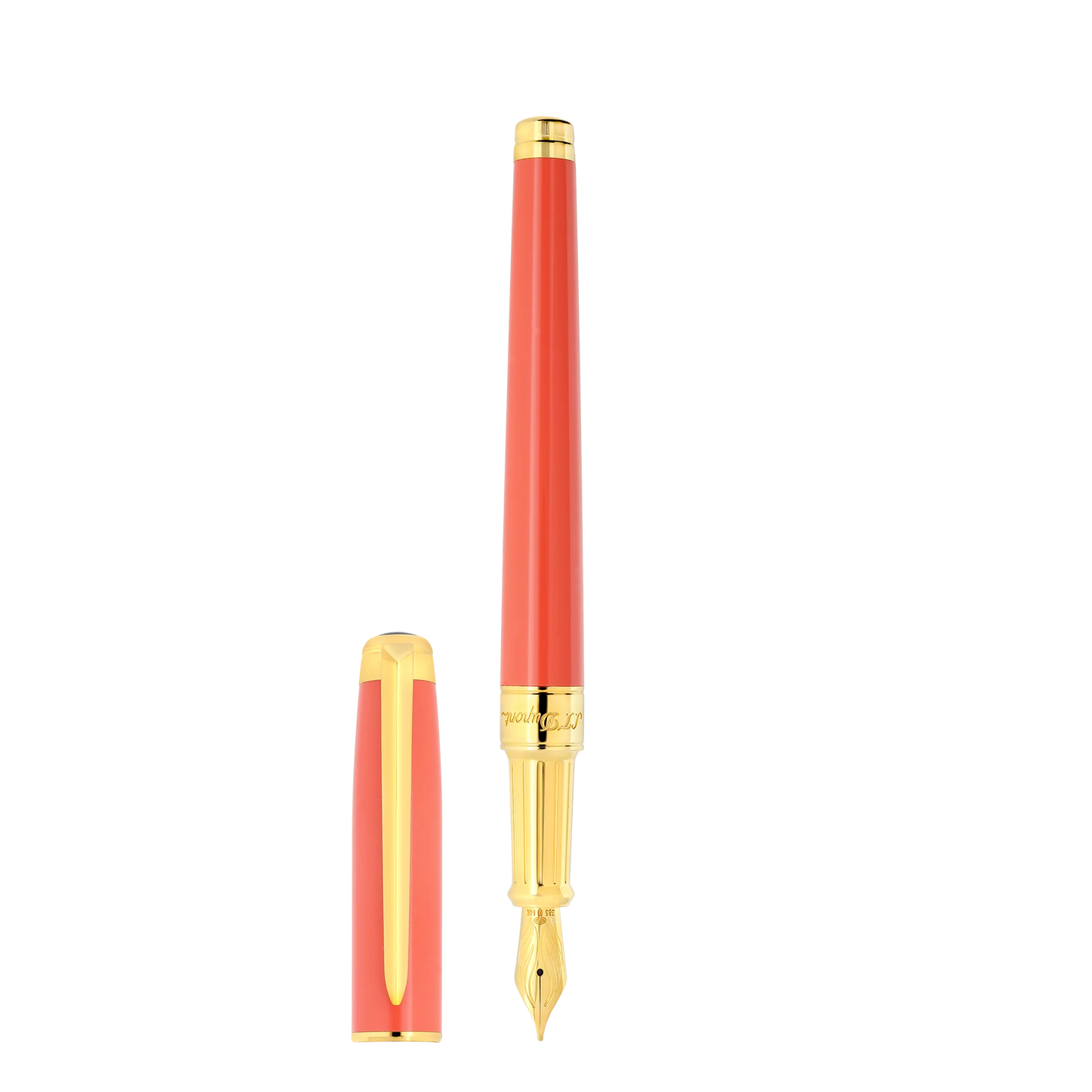 DUPONT - Line D Eternity Penna piuma Medium Nero