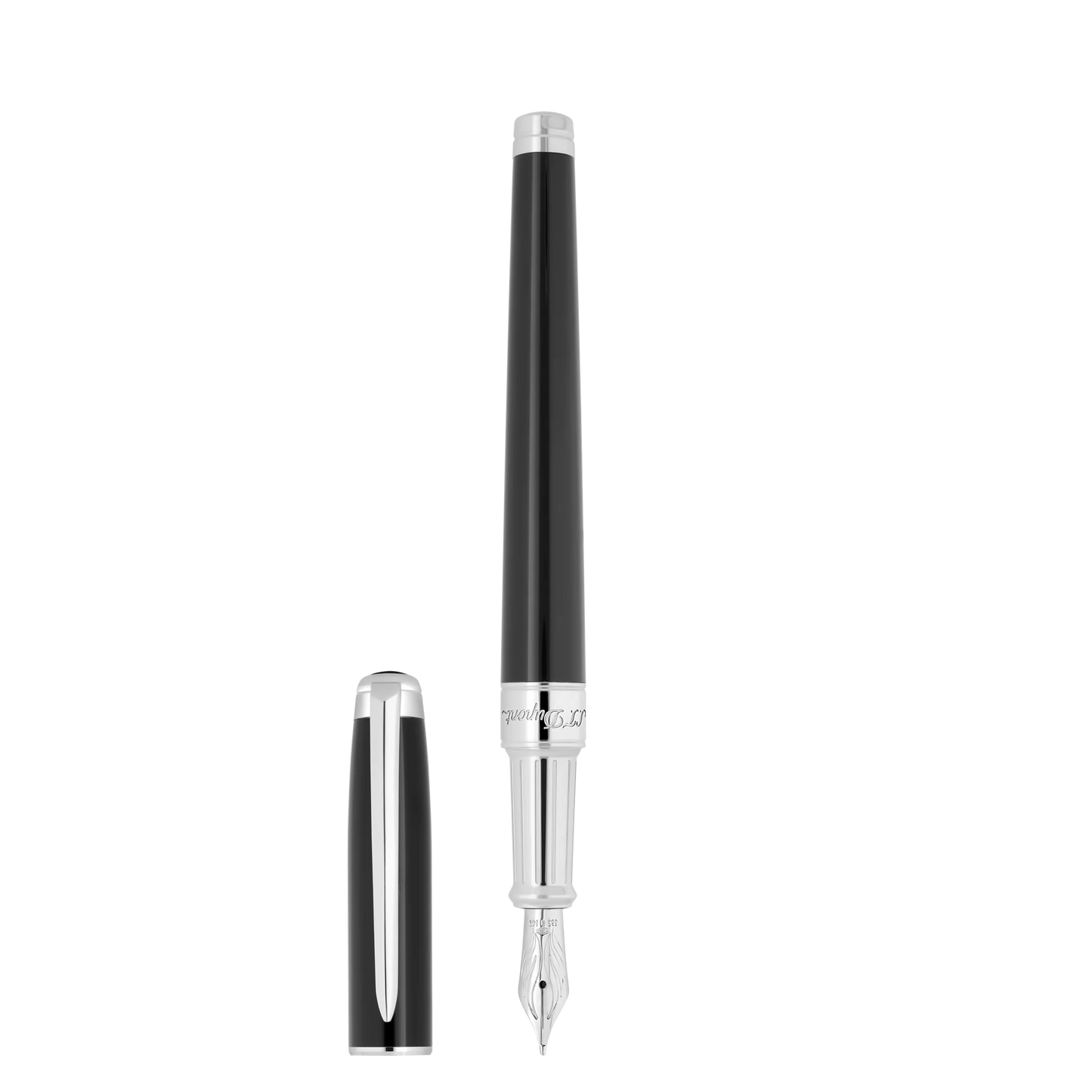 DUPONT - Line D Eternity Penna piuma Medium Nero