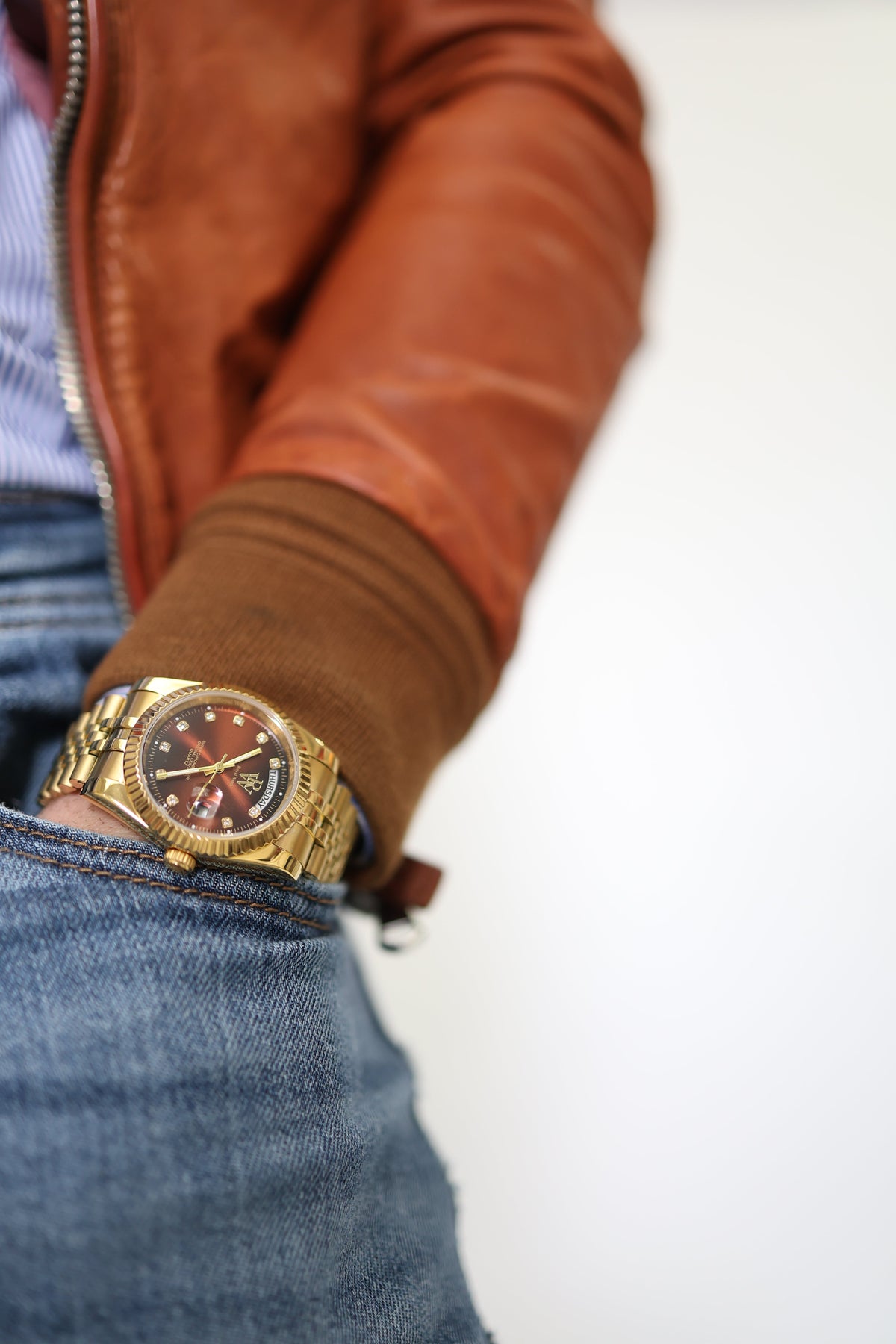 Royal Watch RW 110/BRG – Heritage Brown Chocolate – foto 7