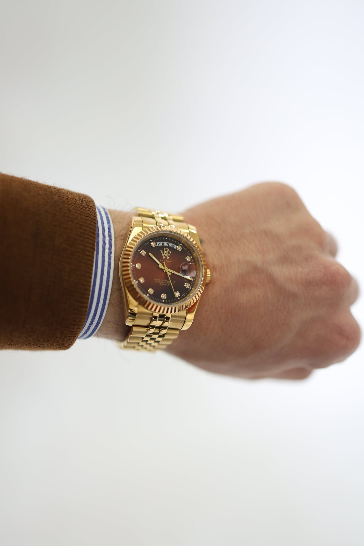 Royal Watch RW 110/BRG – Heritage Brown Chocolate – foto 8