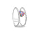 Anello Cuore Silver