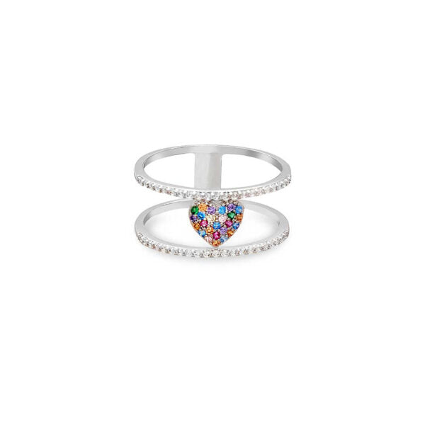 Anello Cuore Silver