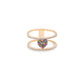 Anello Cuore Yellow Gold