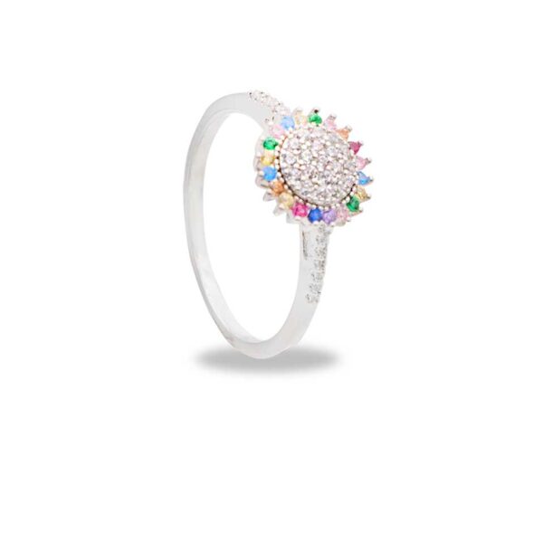 Anello Fiore Small Silver