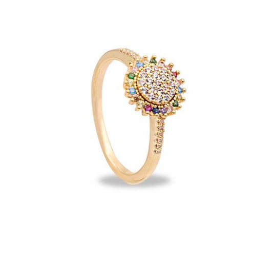 Anello Fiore Small Yellow Gold