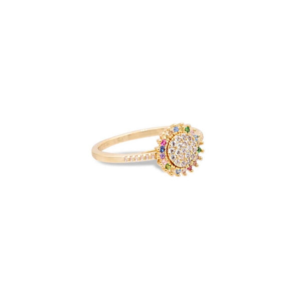 Anello Fiore Small Yellow Gold