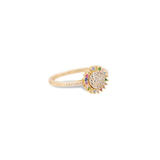 Anello Fiore Small Yellow Gold