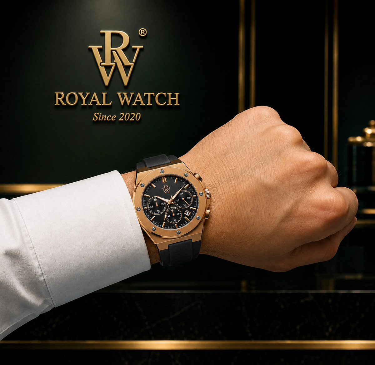 Royal Watch RW 130 B/C – Dubai Chrono – foto 4