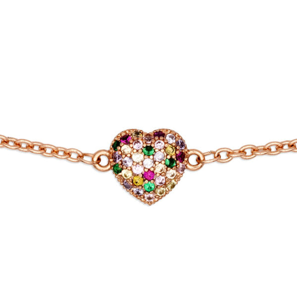 MultiJoy – Bracciale Cuore Oro Rosa