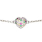 MultiJoy – Bracciale Cuore Argentato Rodiato