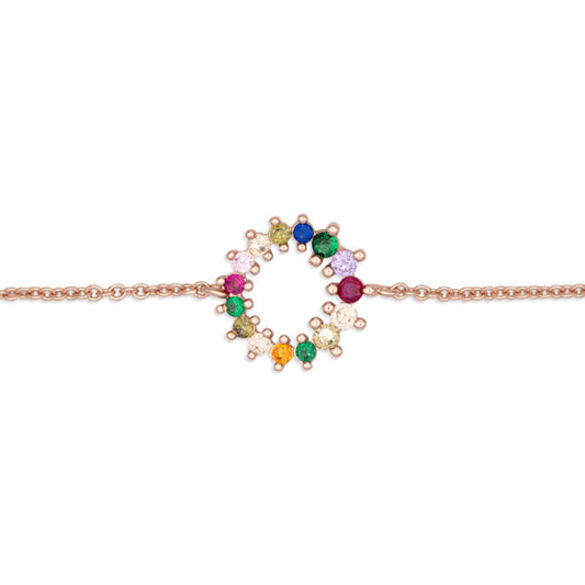 MultiJoy – Bracciale Fiore Oro Rosa