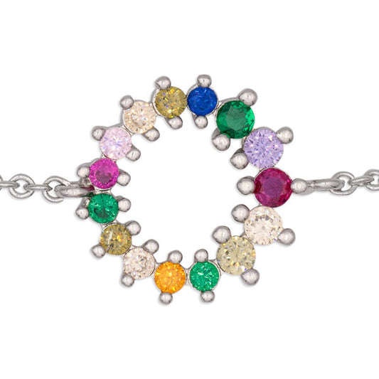 MultiJoy – Bracciale Fiore Argentato