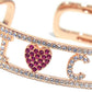 Capri Watch – Bracciale “I Heart Capri” Oro Rosa (Ref. 5653)