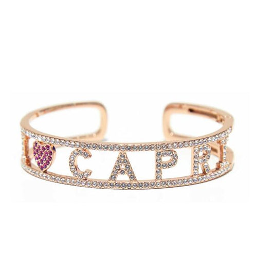 Capri Watch – Bracciale “I Heart Capri” Oro Rosa (Ref. 5653)