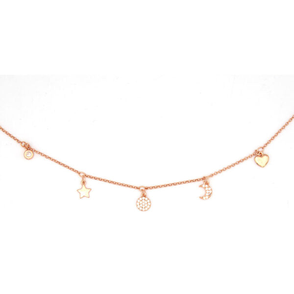 MultiJoy – Bracciale Luna e Stella Oro Rosa