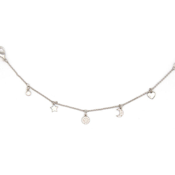 MultiJoy – Bracciale Luna e Stella Argentato