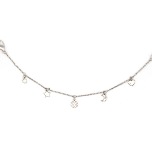 MultiJoy – Bracciale Luna e Stella Argentato