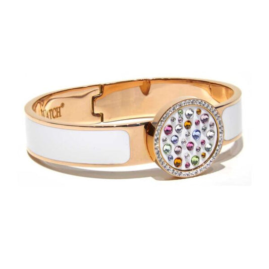 Capri Watch – Bracciale MultiJoy Classic Oro Rosa / Smalto Bianco (Ref. 5639-00)