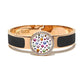 MultiJoy – Bracciale Classic Oro Rosa e Smalto Nero