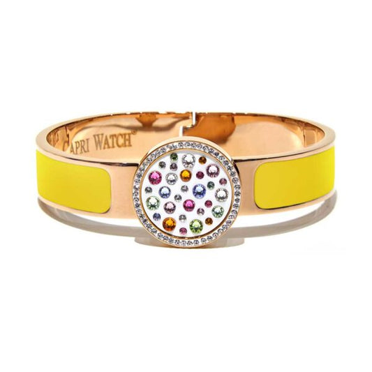 MultiJoy – Bracciale Classic Oro Rosa e Smalto Giallo