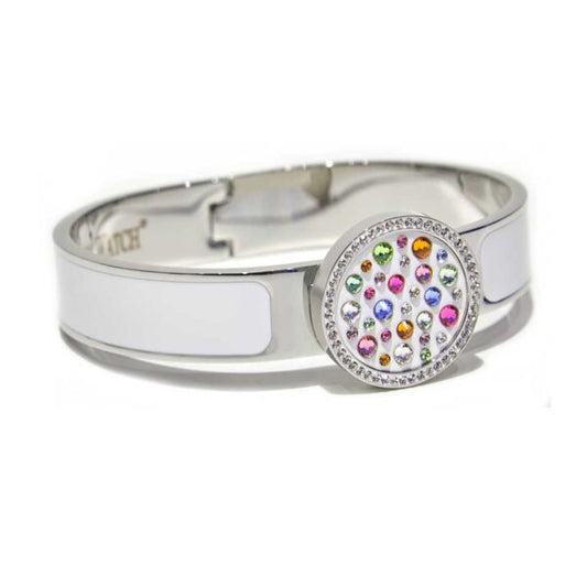 MultiJoy – Bracciale Classic Argentato e Smalto Bianco