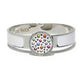 MultiJoy – Bracciale Classic Argentato e Smalto Bianco