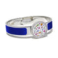MultiJoy – Bracciale Classic Argentato e Smalto Blu