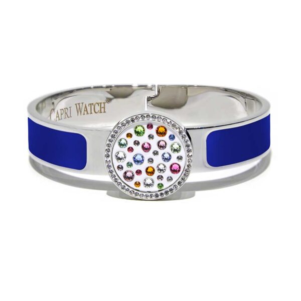 MultiJoy – Bracciale Classic Argentato e Smalto Blu