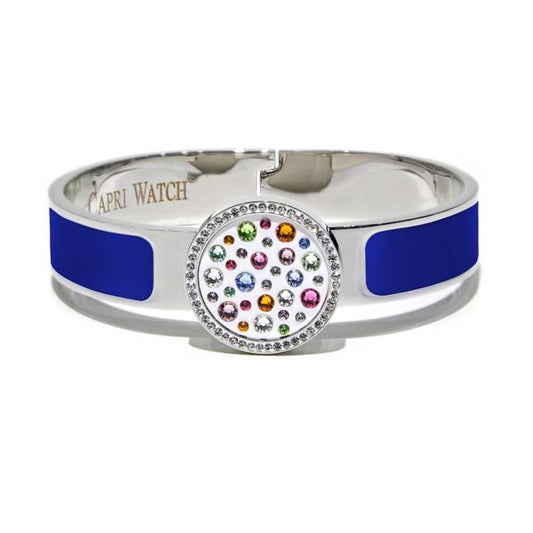 MultiJoy – Bracciale Classic Argentato e Smalto Blu