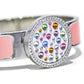 MultiJoy – Bracciale Classic Argentato e Smalto Rosa