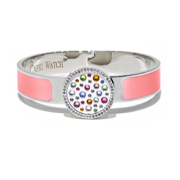 MultiJoy – Bracciale Classic Argentato e Smalto Rosa