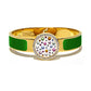 MultiJoy – Bracciale Classic Oro Giallo e Smalto Verde