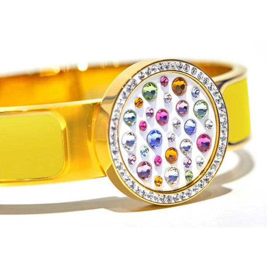 Capri Watch – Bracciale MultiJoy Classic Oro / Smalto Giallo (Ref. 5638-10)