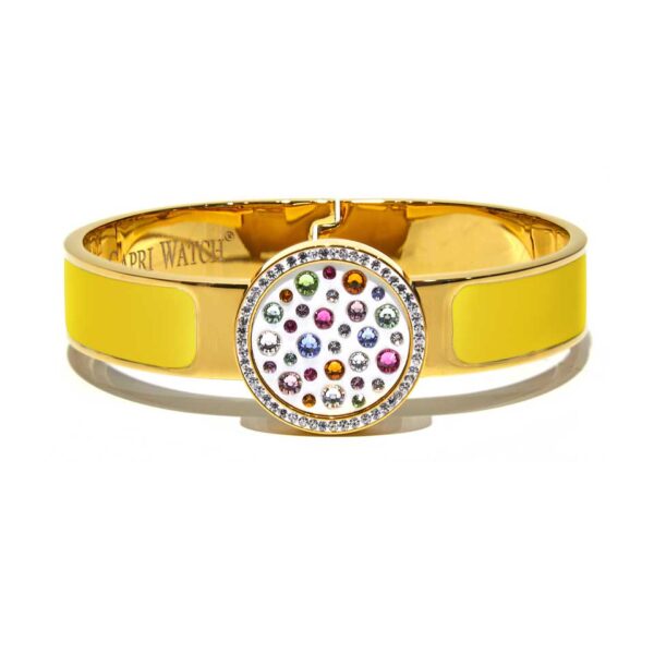 Capri Watch – Bracciale MultiJoy Classic Oro / Smalto Giallo (Ref. 5638-10)