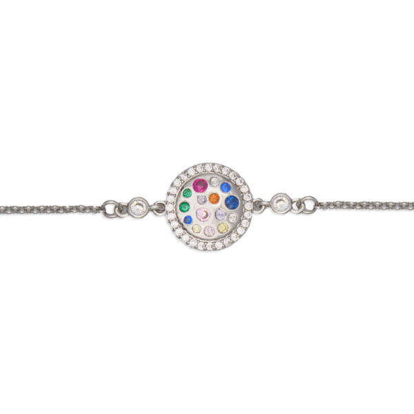 Capri Watch – Bracciale MultiJoy Ciondolo Multicolore Silver (Ref. 5845-03)