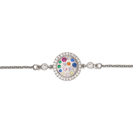 Capri Watch – Bracciale MultiJoy Ciondolo Multicolore Silver (Ref. 5845-03)