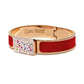 Capri Watch – Bracciale MultiJoy Square Oro Rosa / Smalto Rosso (Ref. 5645-30)