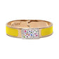Capri Watch – Bracciale MultiJoy Square Oro Rosa / Smalto Giallo (Ref. 5645-10)