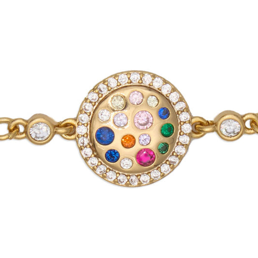 Capri Watch – Bracciale MultiJoy Ciondolo Multicolore Oro Giallo (Ref. 5845-02)