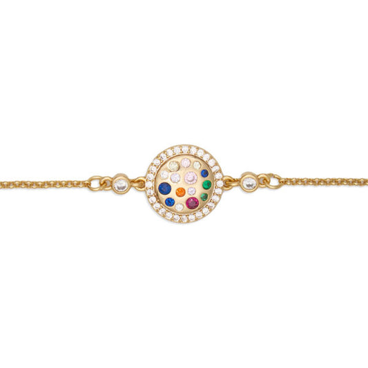 Capri Watch – Bracciale MultiJoy Ciondolo Multicolore Oro Giallo (Ref. 5845-02)
