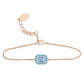 MultiJoy – Bracciale Pietra Azzurra Oro Rosa