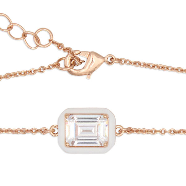 Capri Watch – Bracciale MultiJoy Pietra Bianca Oro Rosa (Ref. 5870-13)
