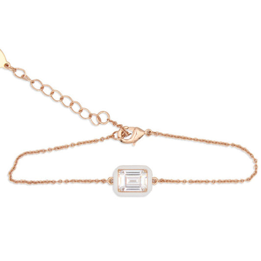 Capri Watch – Bracciale MultiJoy Pietra Bianca Oro Rosa (Ref. 5870-13)
