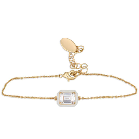 Capri Watch – Bracciale MultiJoy Pietra Bianca Oro Giallo (Ref. 5870-02)