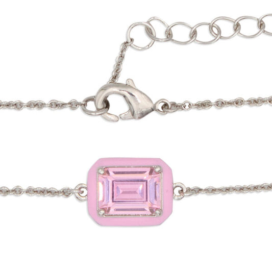 Capri Watch – Bracciale MultiJoy Pietra Rosa Silver (Ref. 5872-03)