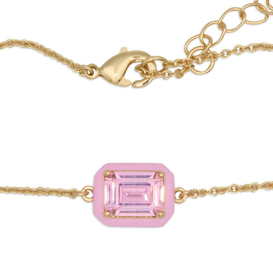 Capri Watch – Bracciale MultiJoy Pietra Rosa Oro Giallo (Ref. 5872-02)
