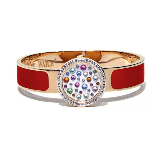 Capri Watch – Bracciale MultiJoy Classic Lux Oro Rosa / Smalto Rosso (Ref. 5642-30)