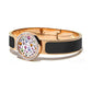Capri Watch – Bracciale MultiJoy Classic Lux Oro Rosa / Smalto Nero (Ref. 5642-01)