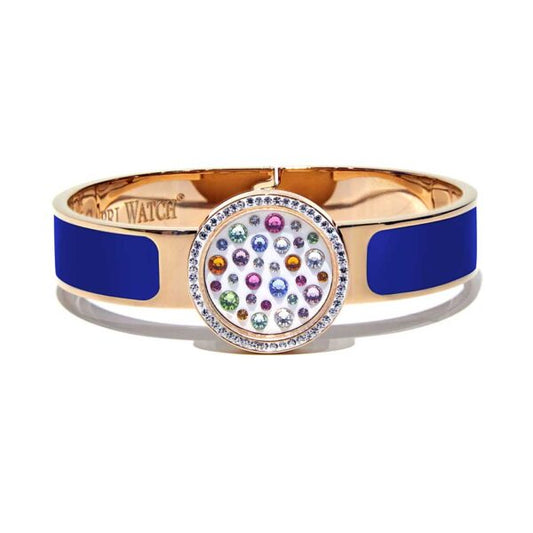 Capri Watch – Bracciale MultiJoy Classic Lux Oro Rosa / Smalto Blu (Ref. 5642-41)